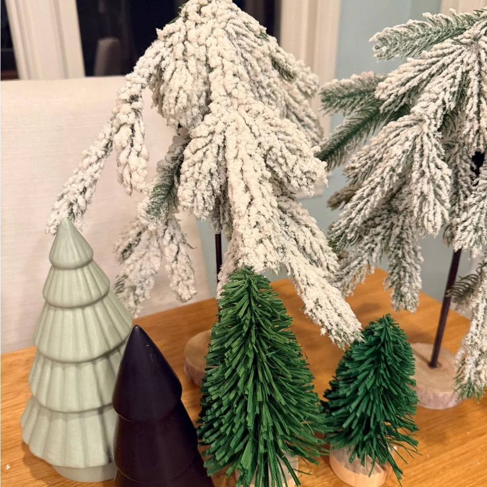 Target Festive Green and Black Holiday Tree Set holiday